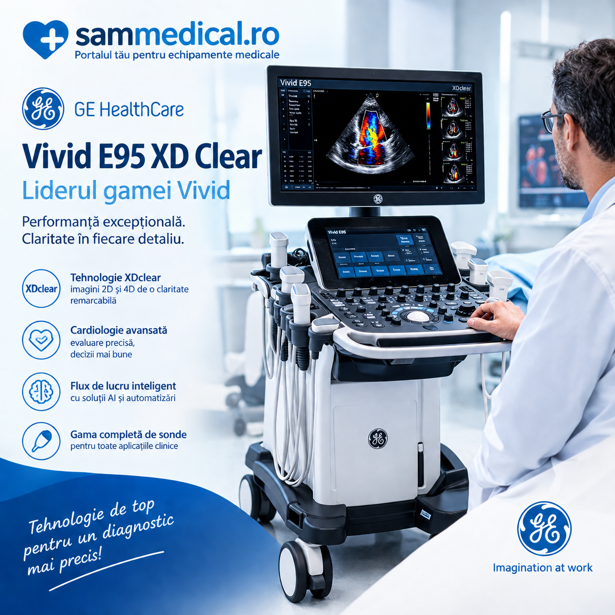 ecografe cardio GE Vivid